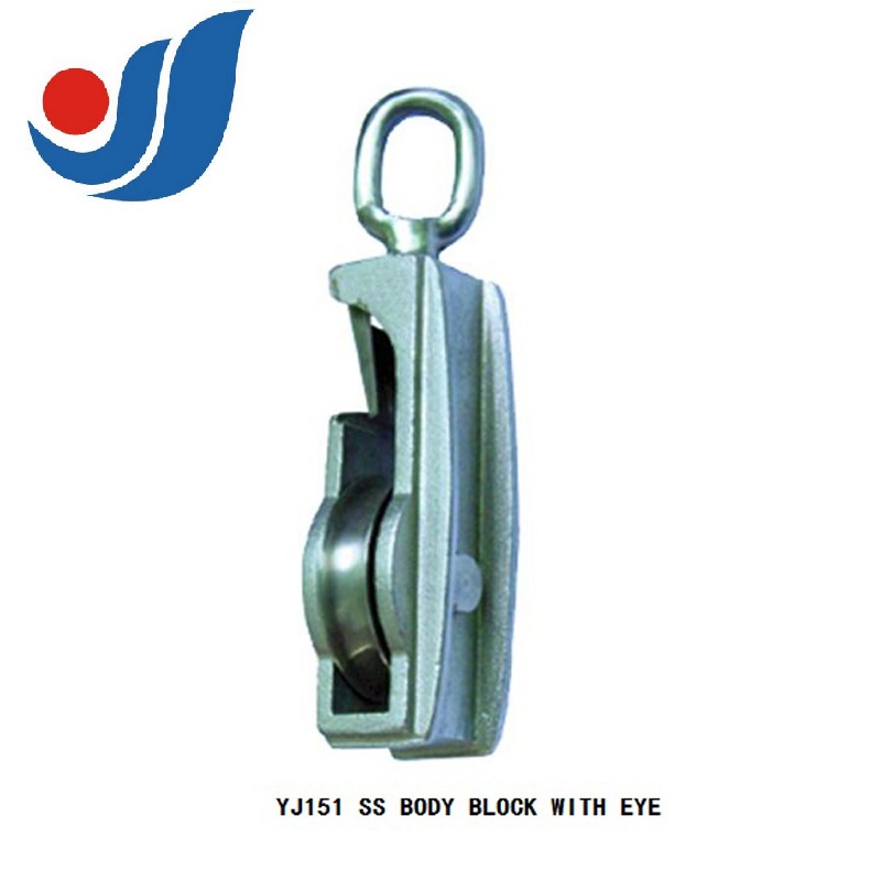 YJ151 SS BODY BLOCK WITH EYE